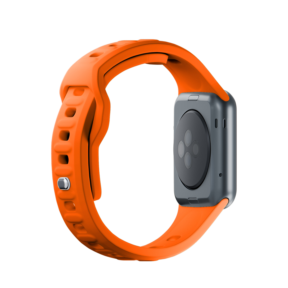 3mk Silicone Watch Strap for Apple Watch 38 / 40 / 41 mm, Orange