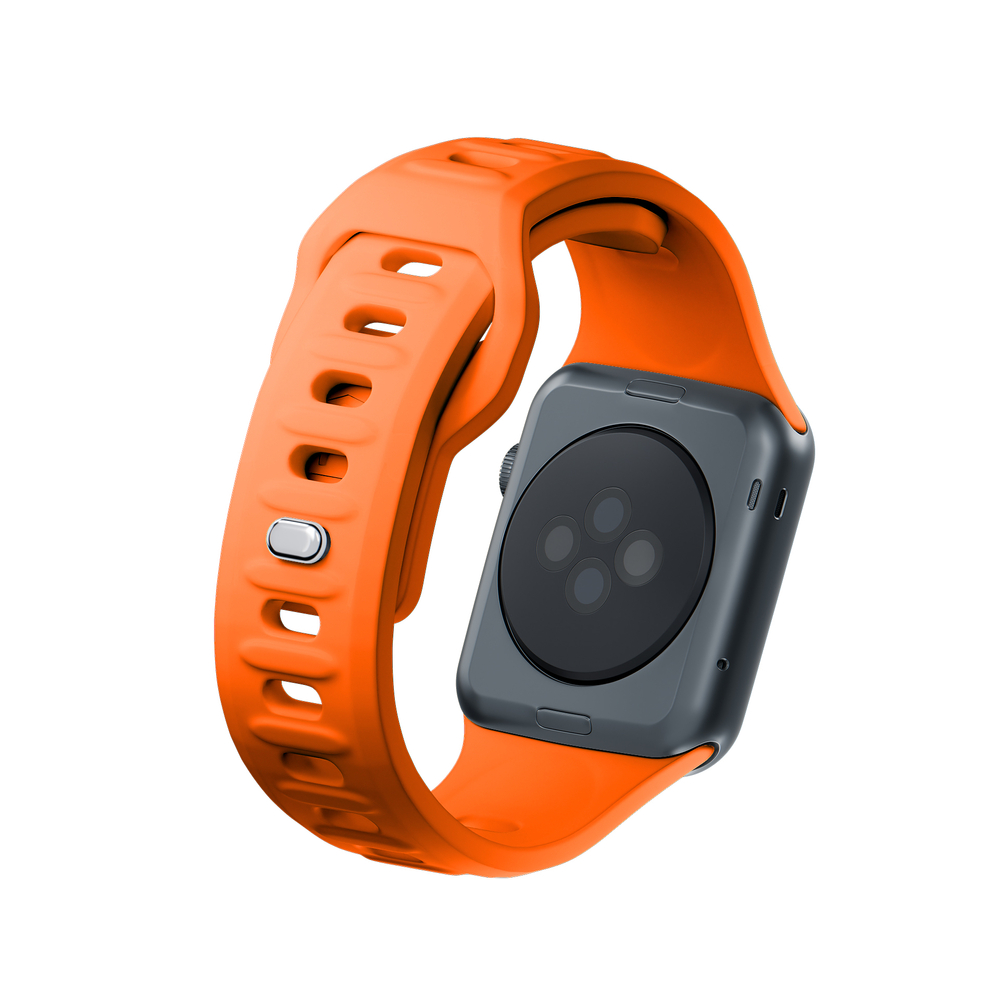 3mk Silicone Watch Strap for Apple Watch 38 / 40 / 41 mm, Orange