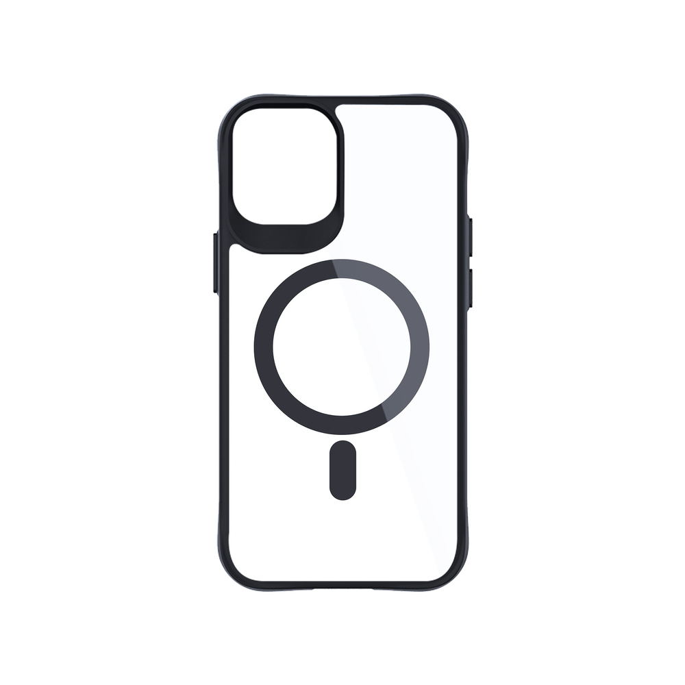 Apple iPhone 12 / 12 Pro 6.1\'\' 3MK Satin Armor MagCase Case Cover, Transparent | Чехол Кейс Бампер...
