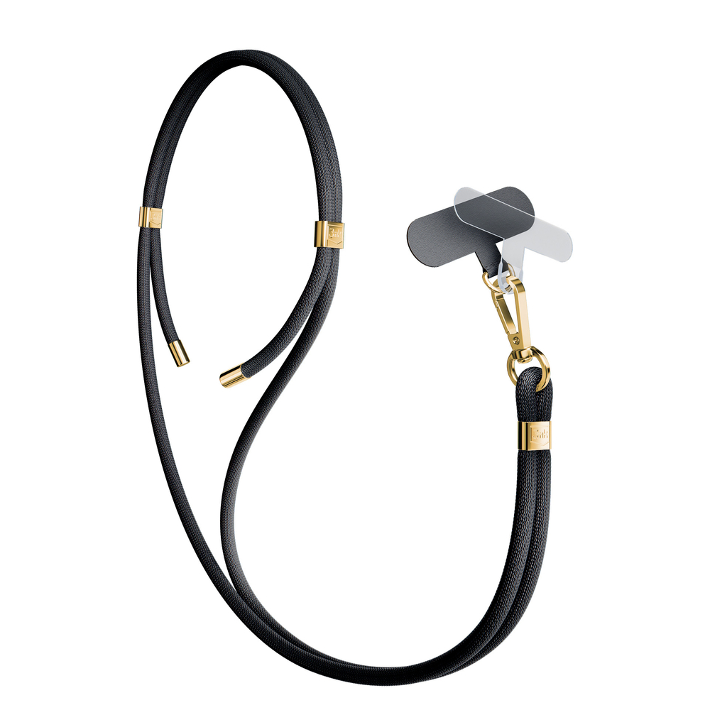 3mk EasyClip Elite Smartphone Lanyard, Black