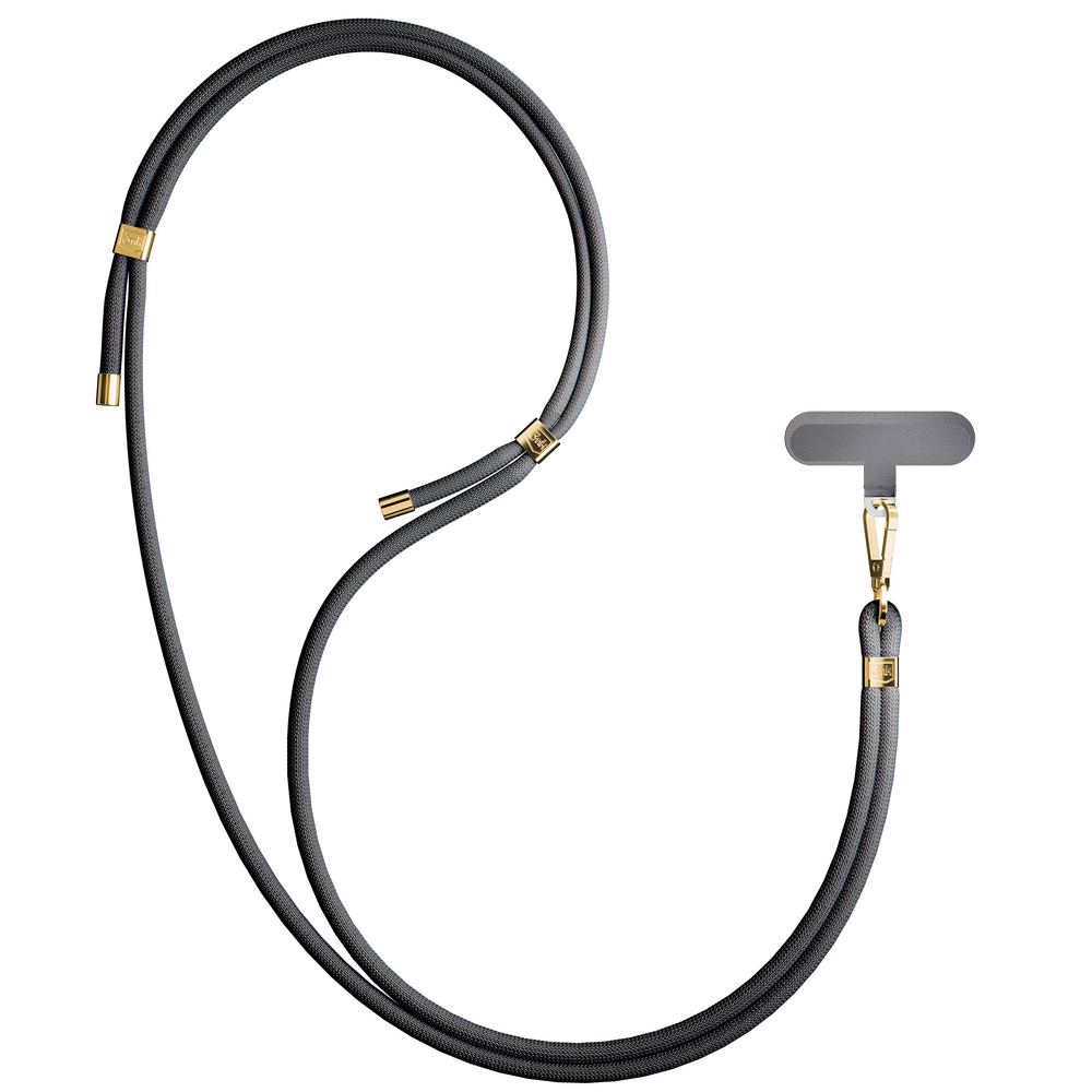 3mk EasyClip Elite Smartphone Lanyard, Black