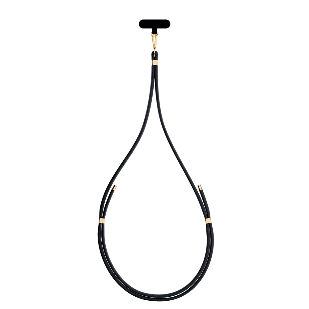 3mk EasyClip Elite Smartphone Lanyard, Black
