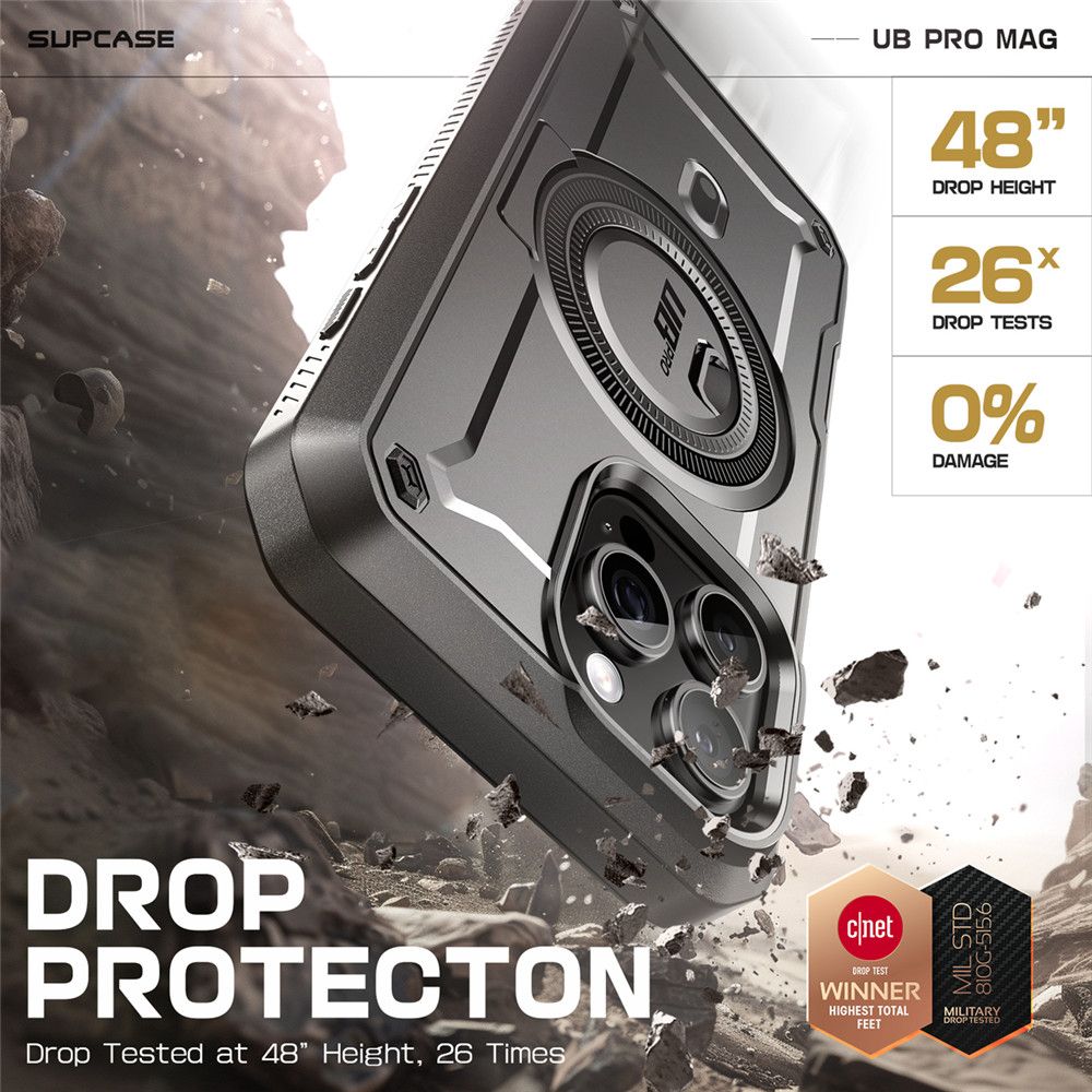 Supcase UB PRO MAG MAGSAFE IPHONE 16 PRO MAX BLACK