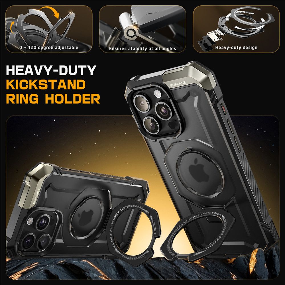 Supcase UB GRIP MAG MAGSAFE IPHONE 16 PRO BLACK