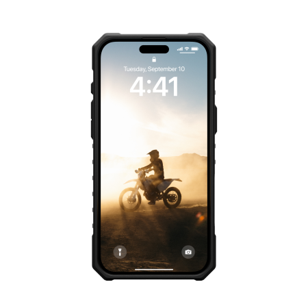 UAG Pathfinder Clear Magsafe iPhone 16 Plus Case - White