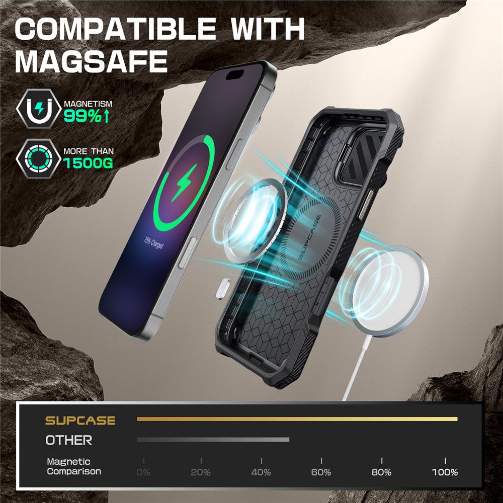 Сумка Supcase UB XT MAG MAGSAFE IPHONE 16 PRO MAX TIGREY