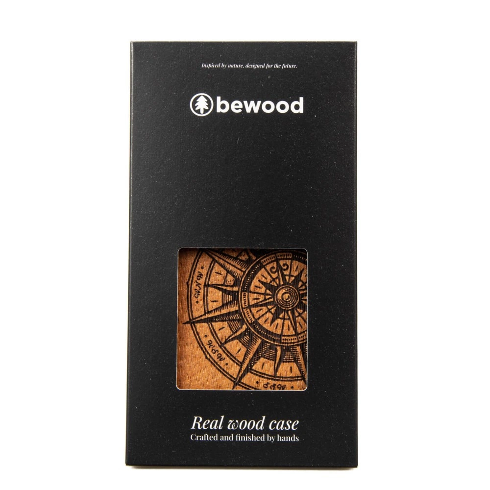 Bewood Wooden Case for iPhone 16 Pro TRAVELER MERBAU