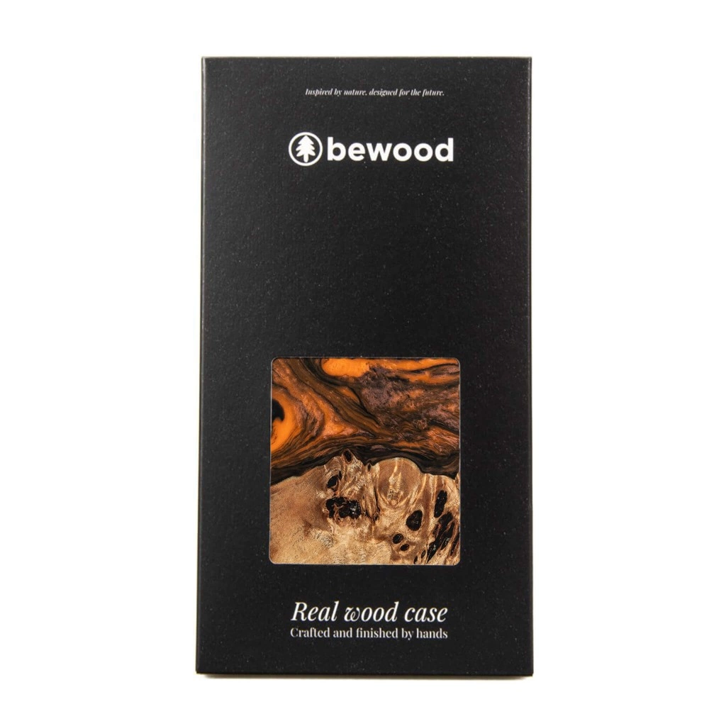 Bewood unikāls korpuss iPhone 16 Pro - Oranžs | Unique Case for Orange