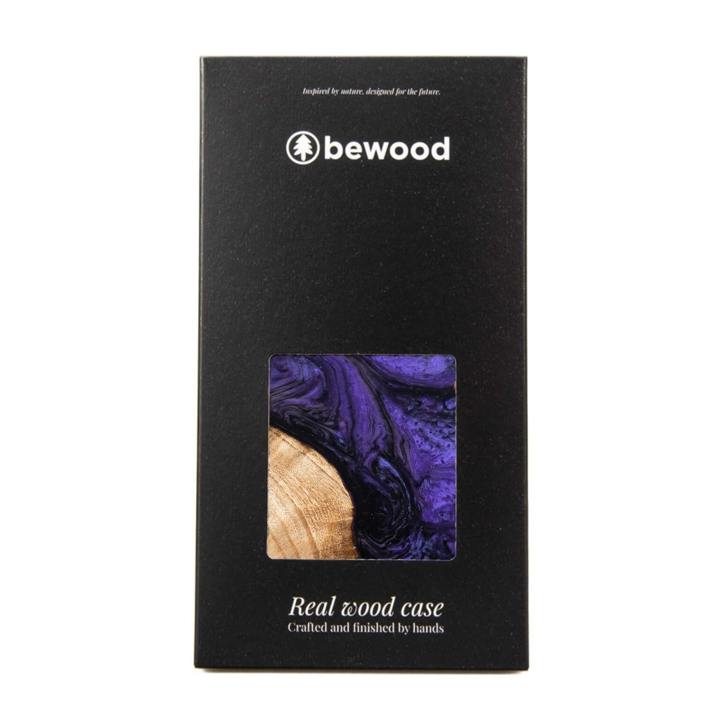 Bewood Unique Case for iPhone 16 Pro - Violet