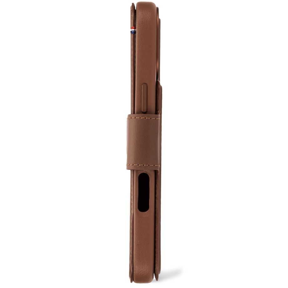 Decoded Leather Detachable MagSafe ādas vāciņš-maciņš iPhone 16 Pro Max, brūns