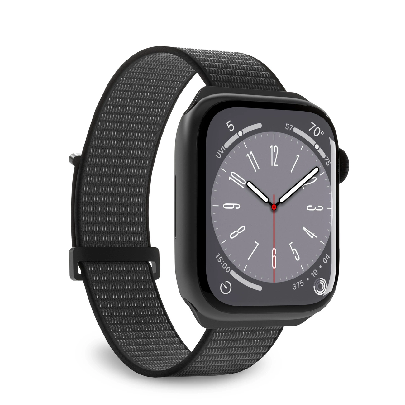 Нейлоновый ремешок Puro Sport для Apple Watch 38 / 40 / 41 mm, черный