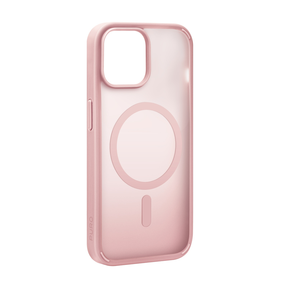 Puro TPU vāciņš ar iestrādātiem magnētiem un gradienta efektu ``GRADIENT'' iPhone 15, rozā krāsā | Cover in...
