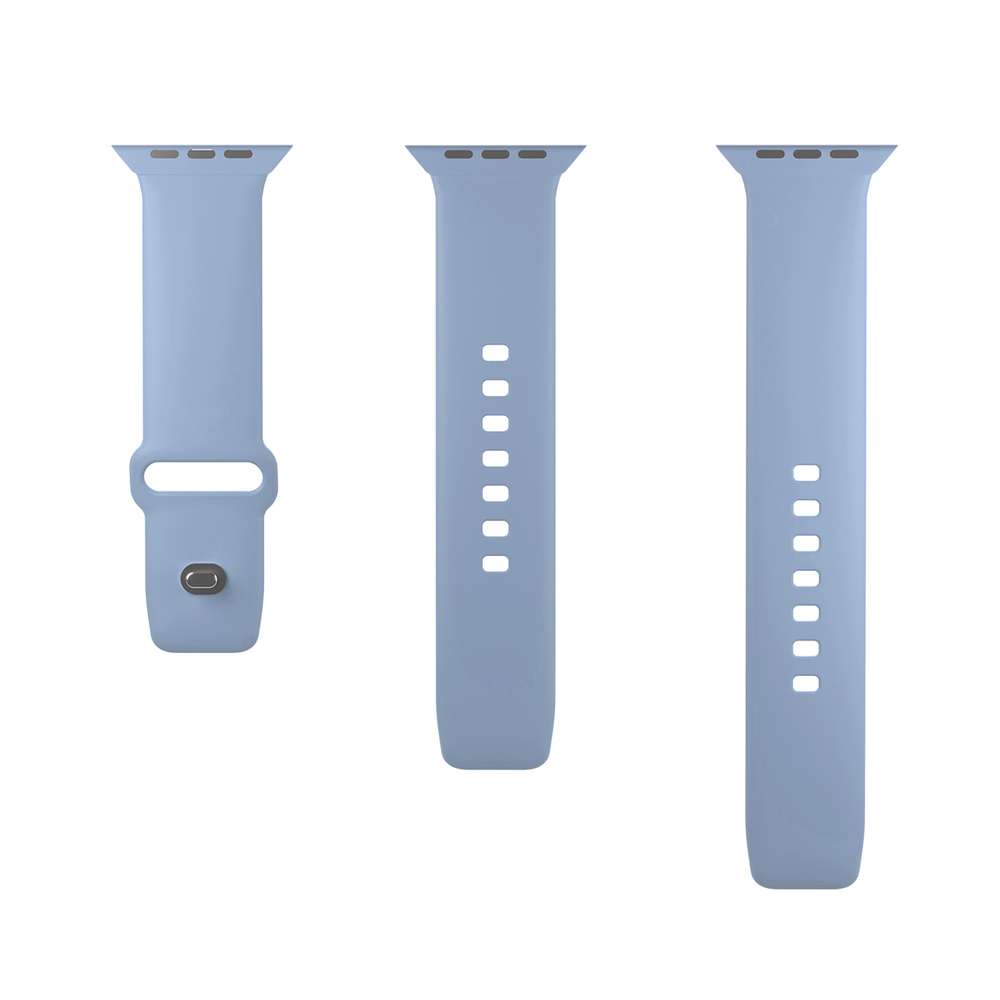 Ремешок Puro Icon Silicone для Apple Watch 38 / 40 / 41 mm, светло-голубой