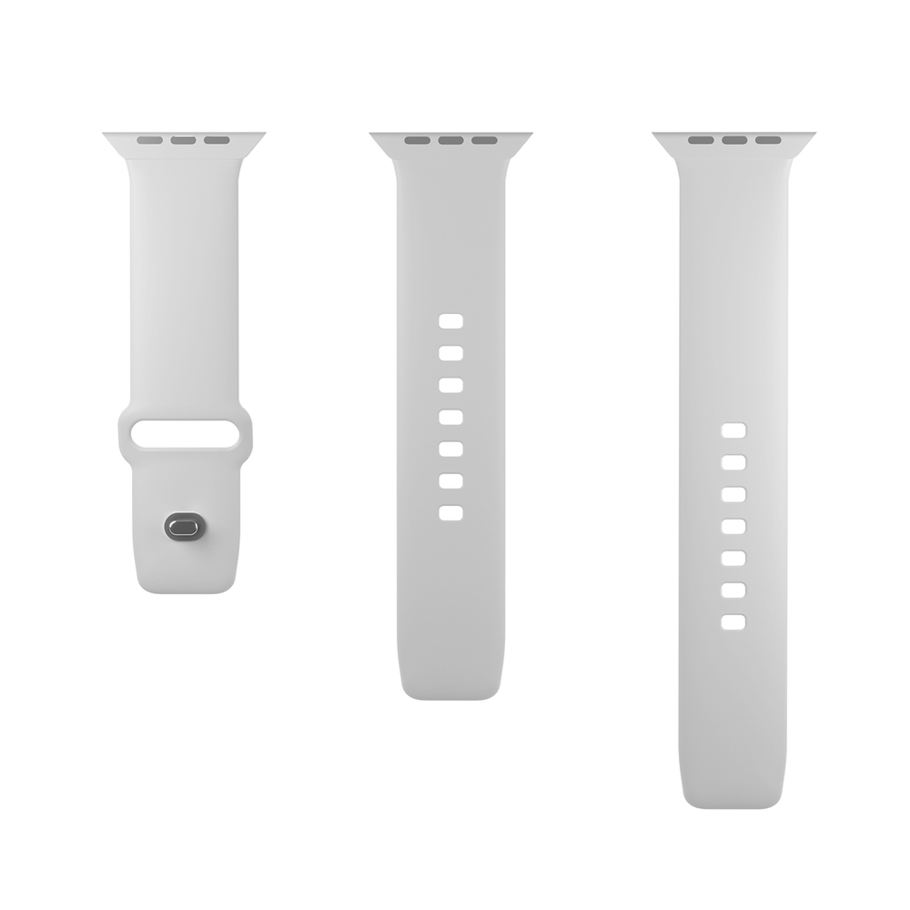 Puro Apple Watch 42 / 44 / 45 / 49 mm siksniņa Icon Silicone, balta