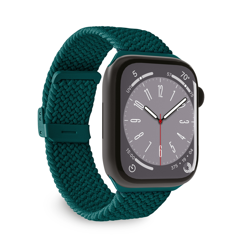 Нейлоновый ремешок Puro Loop для Apple Watch 42 / 44 / 45 / 49 mm, темно-зеленый