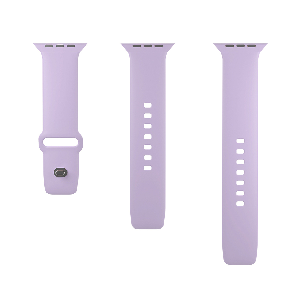 Puro Icon Silicone Strap for Apple Watch 42 / 44 / 45 / 49 mm, Lavender