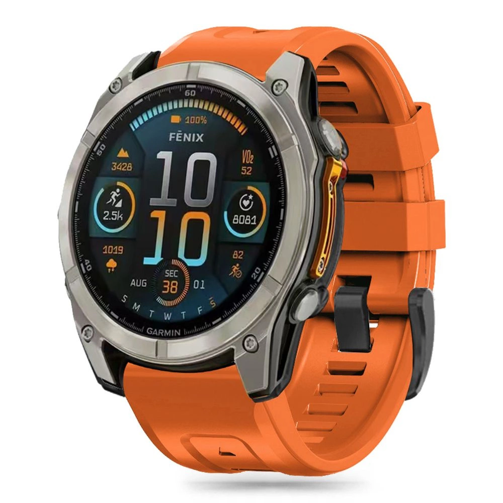 TECH-PROTECT SILICONE GARMIN FENIX 5S / PLUS 6S PRO 7S 8 (43 MM) ORANGE