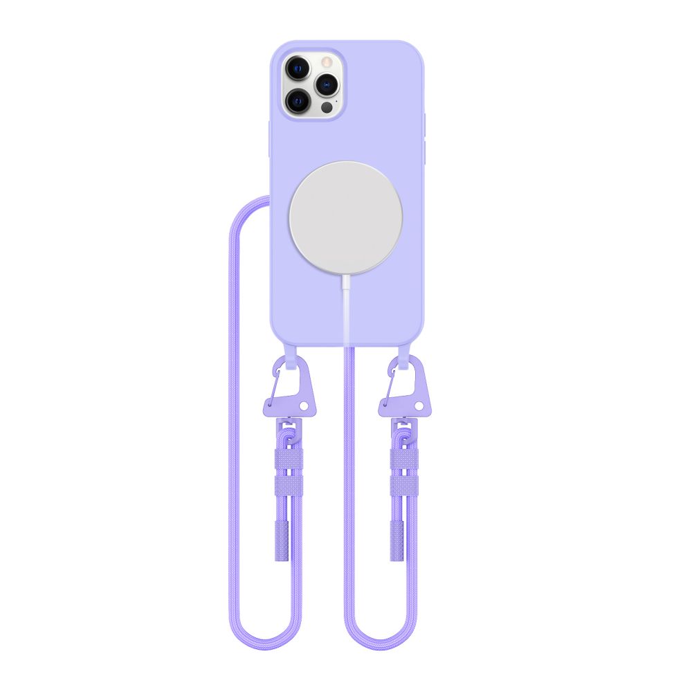 Tech-Protect MagNecklace MagSafe Case for iPhone 12 / 12 Pro, Lavender