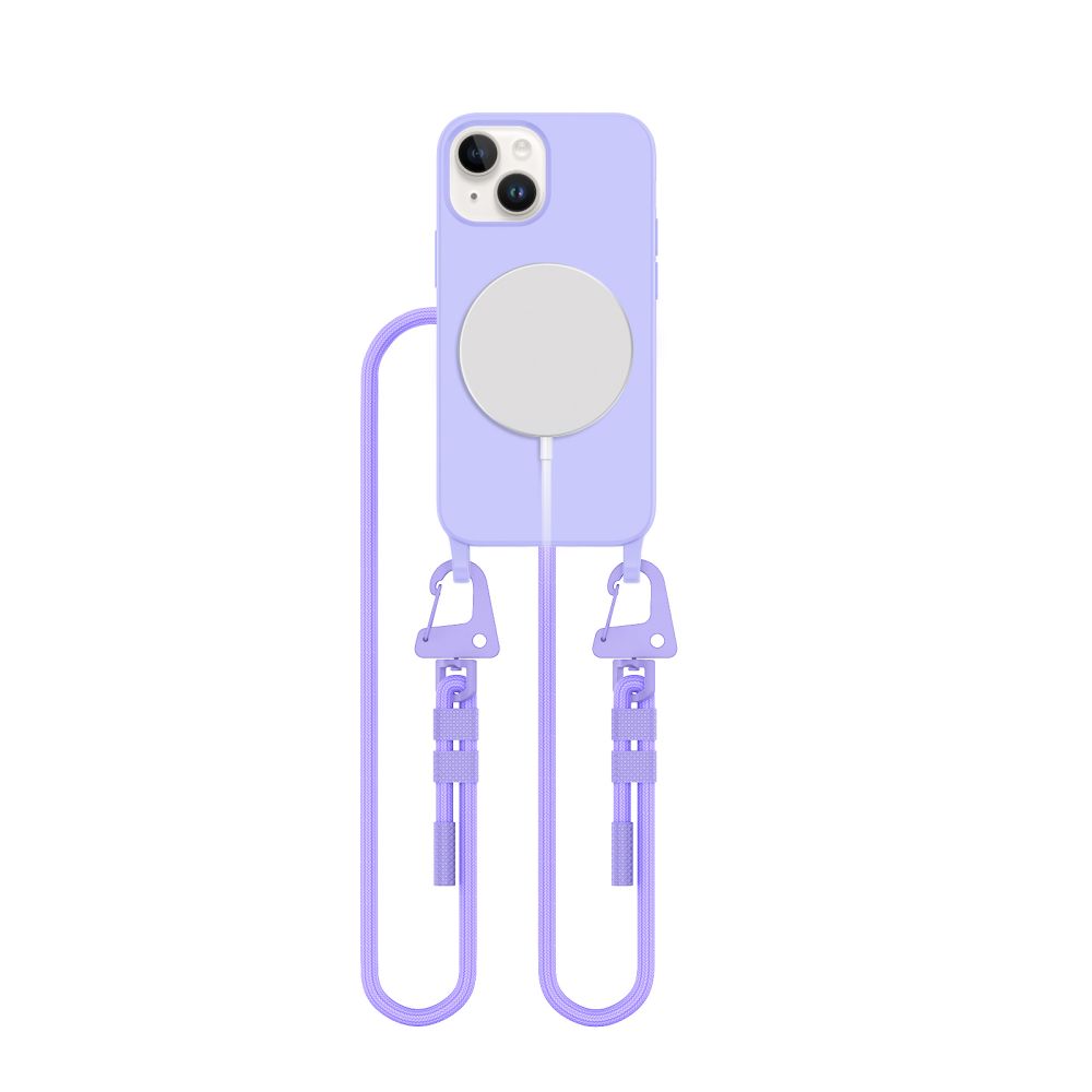 Tech-Protect iPhone 13 mini Case MagNecklace MagSafe, Lavender