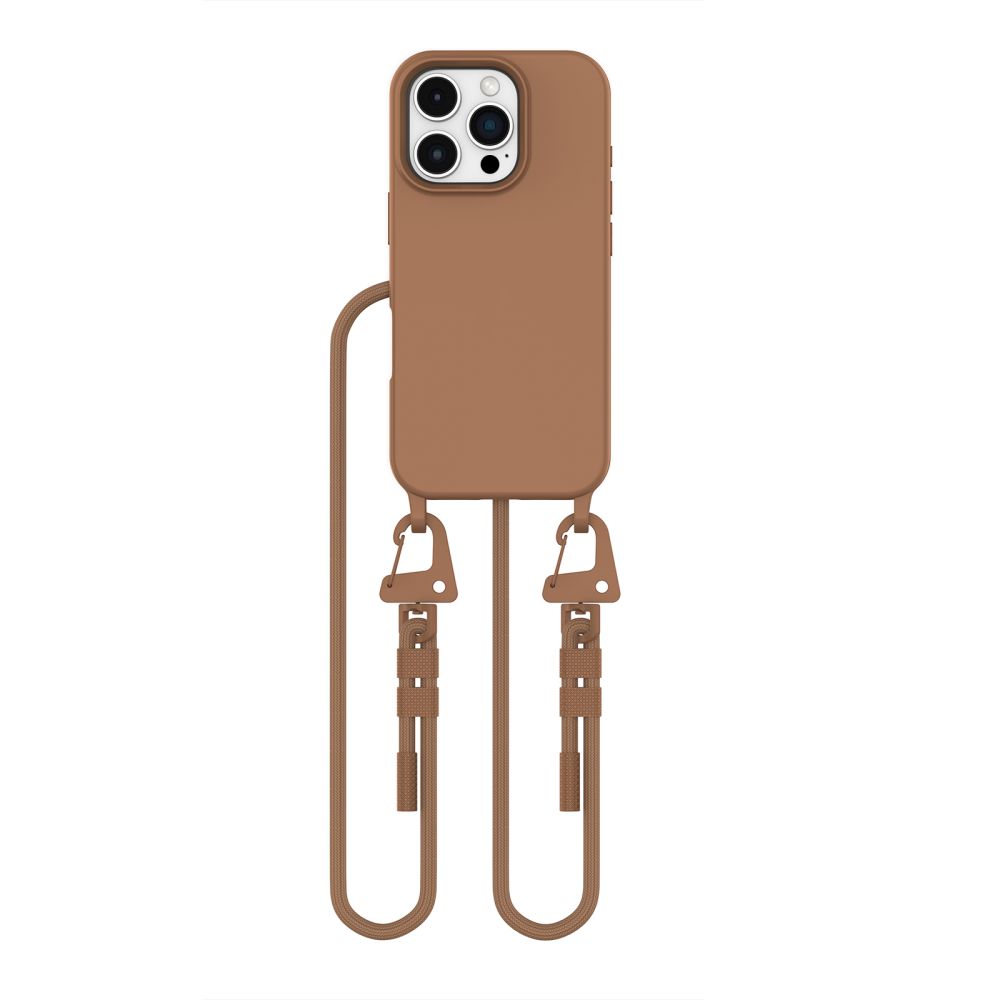 Tech-Protect iPhone 16 Pro vāciņš MagNecklace MagSafe, brūns