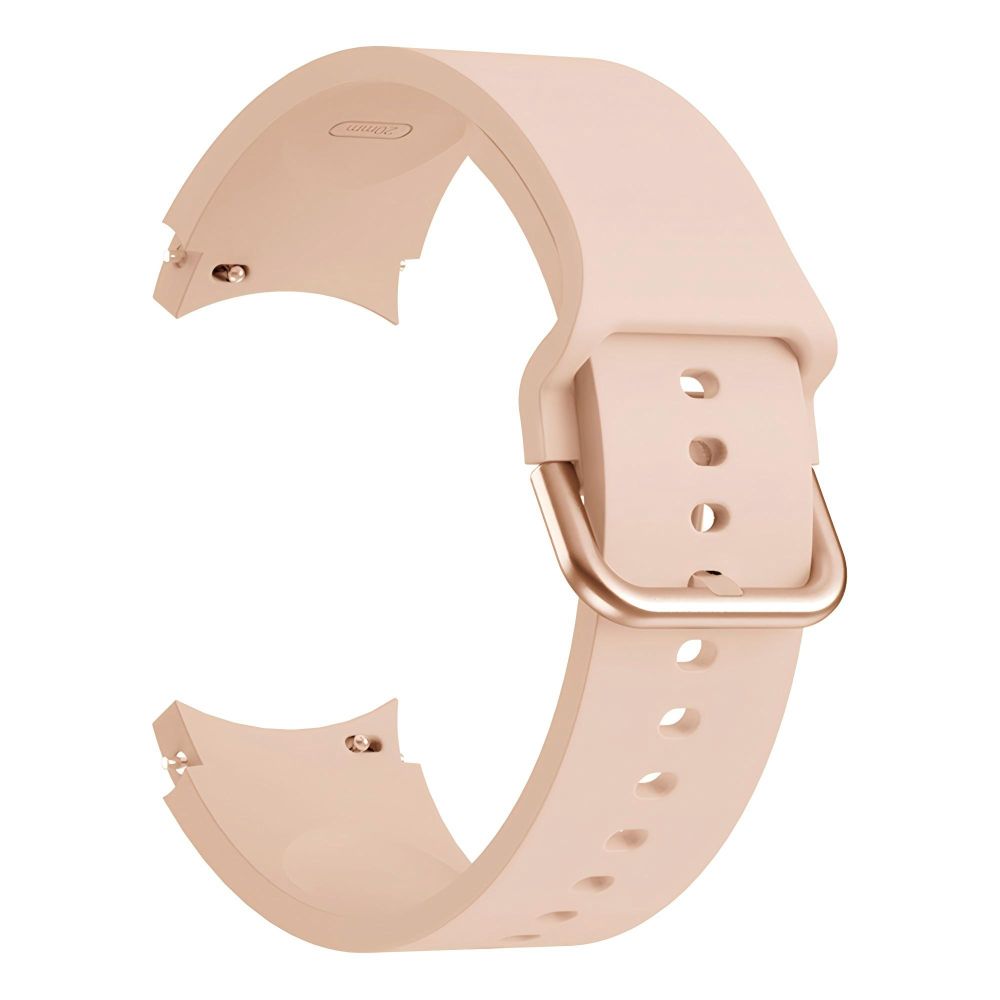 Tech-Protect Silikona Siksniņa Samsung Galaxy Watch 4 / 5 / 5 Pro / 6 / 7 / FE - Latte krāsā | Silicone Strap