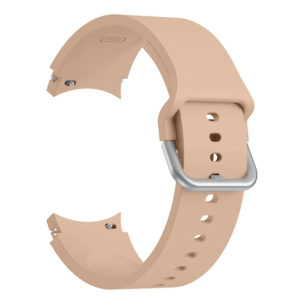 Tech-Protect Silikona Siksniņa Samsung Galaxy Watch 4 / 5 / 5 Pro / 6 / 7 / FE - Latte krāsā | Silicone Strap