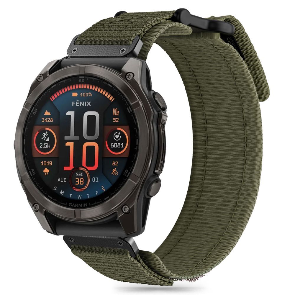 TECH-PROTECT SCOUT PRO GARMIN FENIX 5 / 6 7 8 (47 MM) E MILITARY GREEN