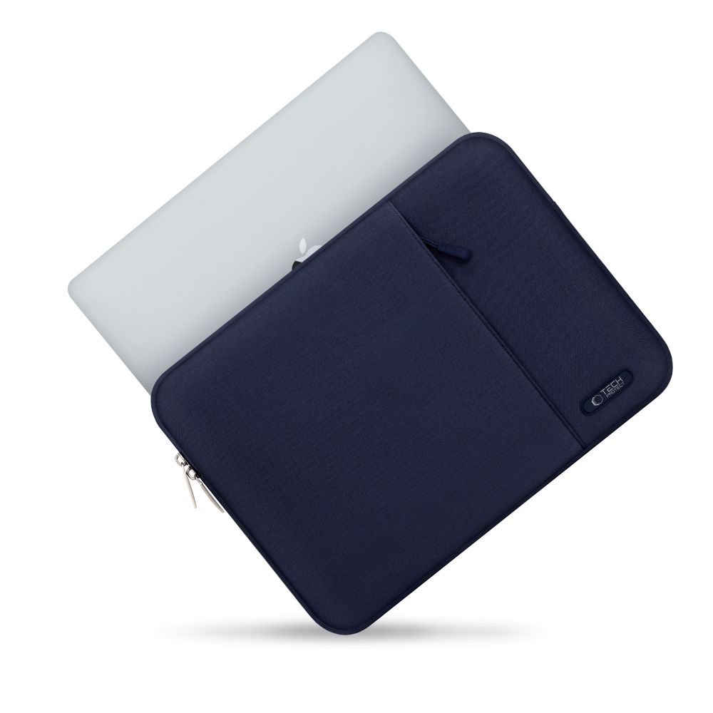Чехол для ноутбука Tech-Protect Sleeve 13-14\", темно-синий