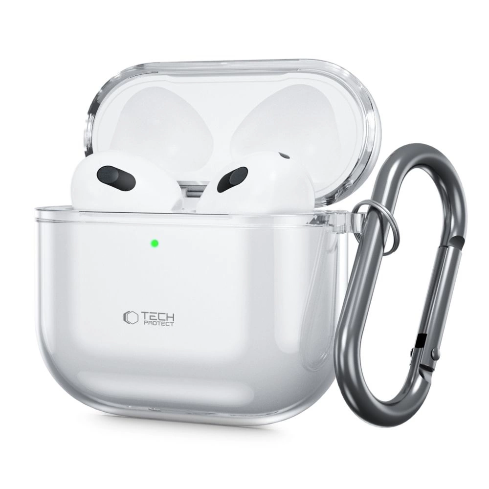 Tech-Protect FLEXAir Case for Apple AirPods 4, Transparent