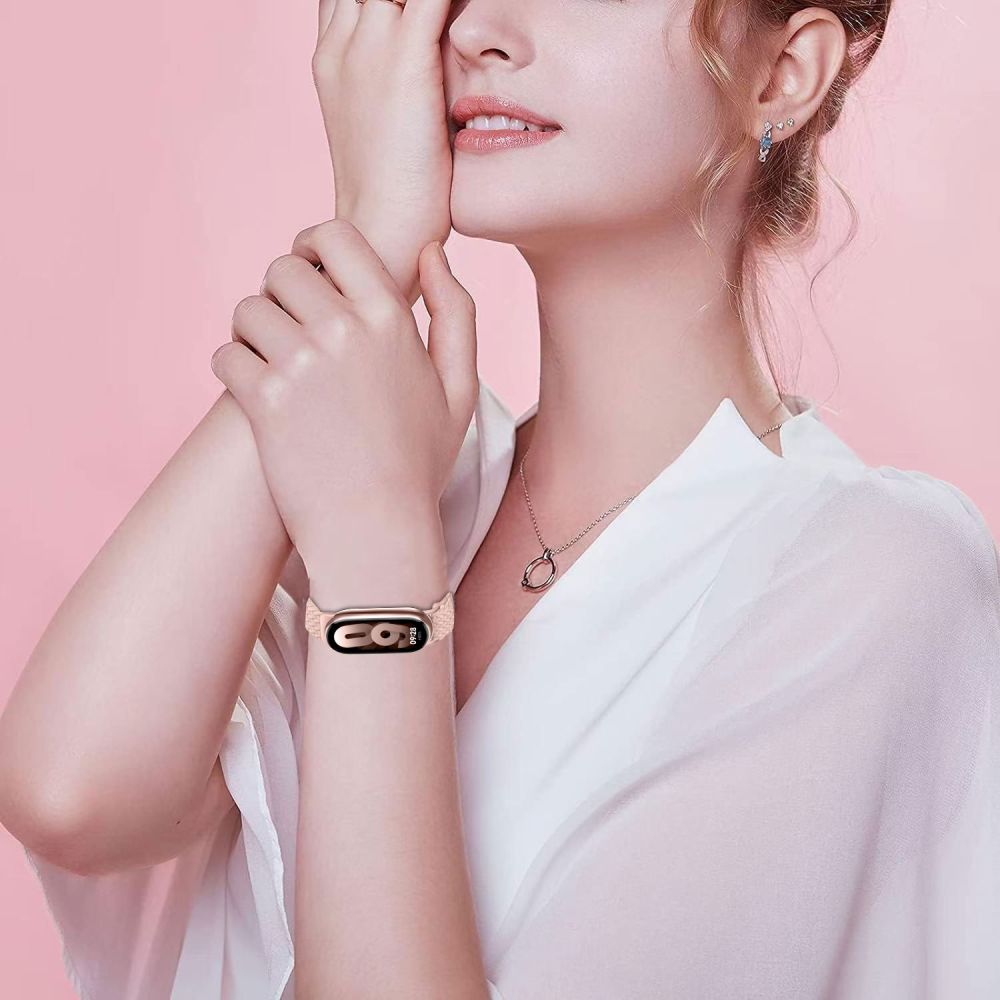 TECH-PROTECT NYLONMAG XIAOMI SMART BAND 8 / 9 NFC HUNTER GREEN