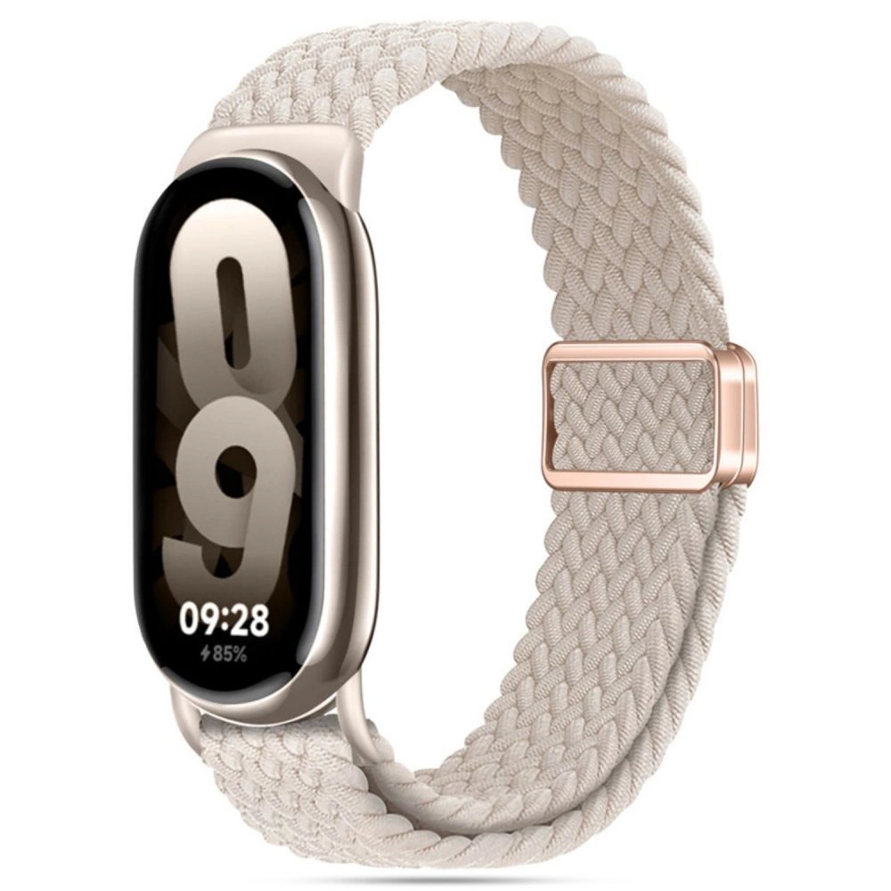 Ремешок Tech-Protect NylonMag для Xiaomi Smart Band 8 / 9 / NFC, бежевый