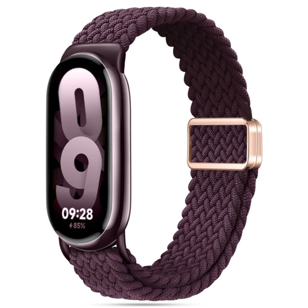 TECH-PROTECT NYLONMAG XIAOMI SMART BAND 8 / 9 NFC ТЕМНО-ВИШНЕВЫЙ