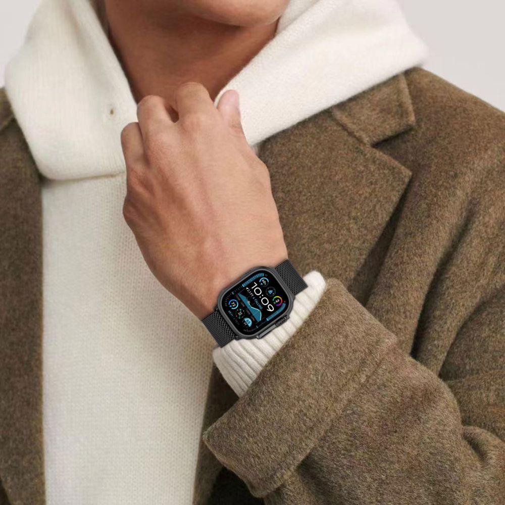Ремешок Tech-Protect Milano для Apple Watch (44 / 45 / 46 / 49 mm), титановый