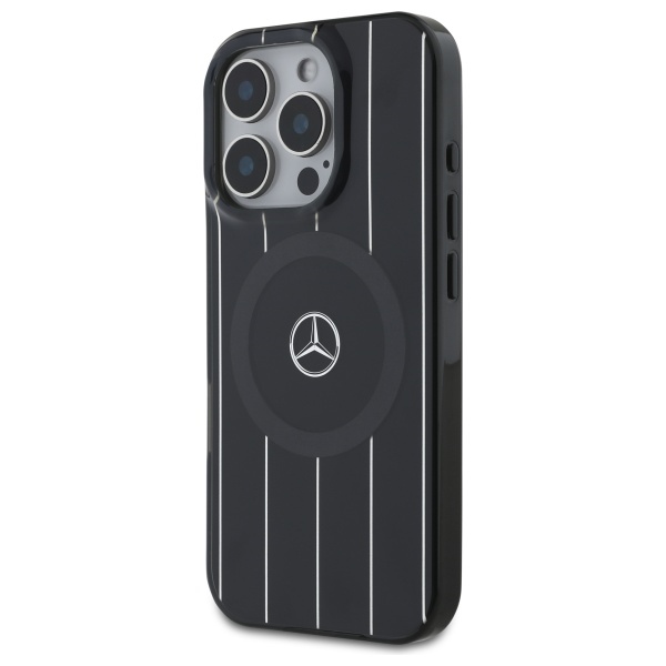 Mercedes MEHMP16X23HRSK iPhone 16 Pro Max 6.9" черный/черный жесткий кейс MB Double Layer...