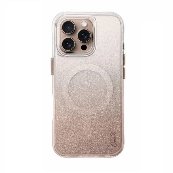 Uniq Coehl Lumino iPhone 16 Pro 6.3" Magnetic Charging case rose gold/rose gold