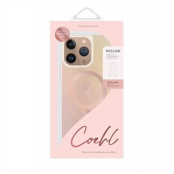 Uniq case Coehl Willow iPhone 16 Pro 6.3" Magnetic Charging opal/iridescent
