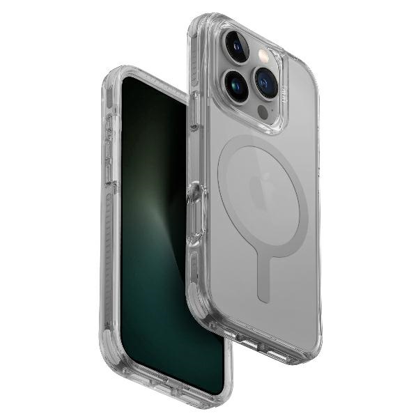 Uniq Combat iPhone 16 Pro Max 6,9" Magclick uzlādes futrālis pelēks/akmens pelēks | 6.9" Charging case...