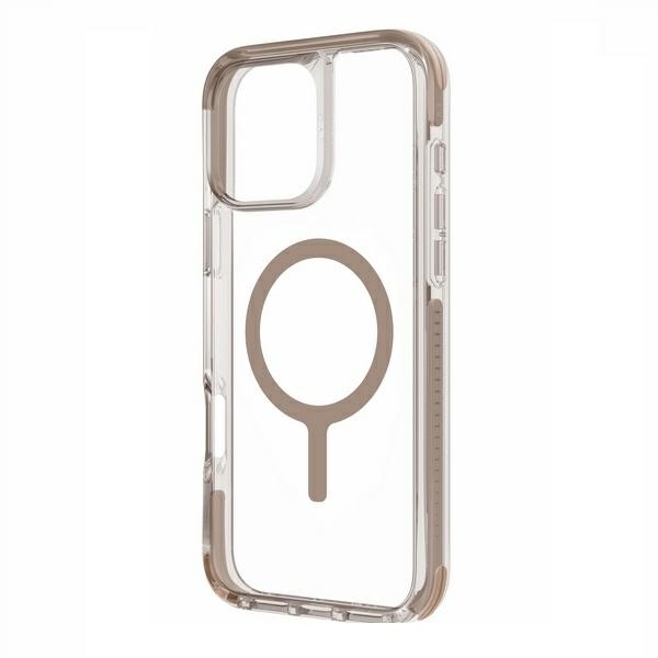 Uniq Combat iPhone 16 Pro Max 6,9" Magclick uzlādes futrālis zelta/taupes zelta krāsā | 6.9" Charging...