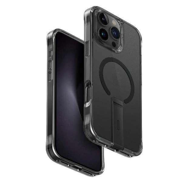 Uniq case Eleva with Vertica Stand iPhone 16 Pro Max 6.9" black/carbon black