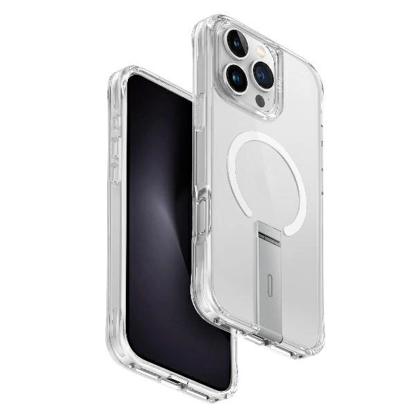 Uniq Eleva case with Vertica Stand iPhone 16 Pro Max 6.9" transparent/lucent clear