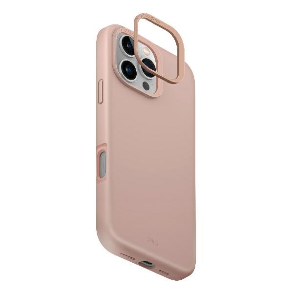 Uniq Lino Hue iPhone 16 Pro 6.3" Magclick Charging Case Pink/Blush Pink