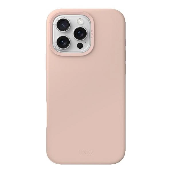 Uniq Lino Hue iPhone 16 Pro Max 6,9" Magclick uzlādes futrālis rozā/rozā krāsā | 6.9" Charging case...