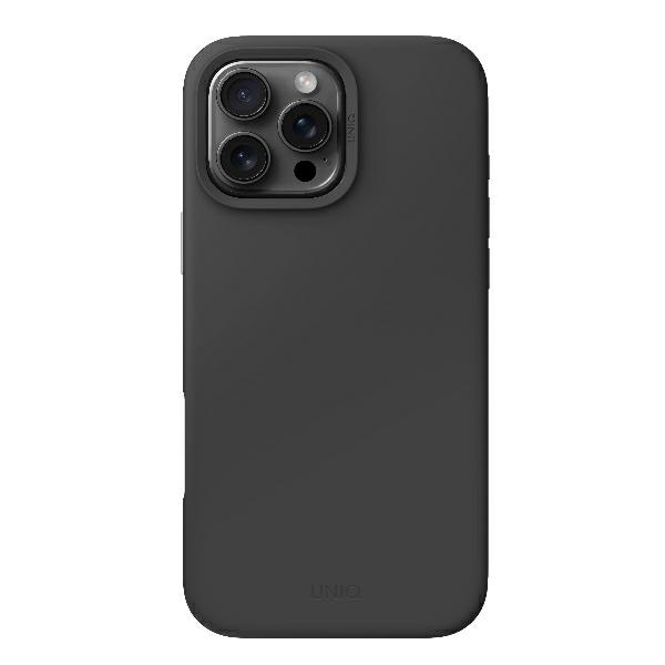 Uniq Lino Hue iPhone 16 Pro Max 6.9" Magclick Charging case grey/charcoal grey