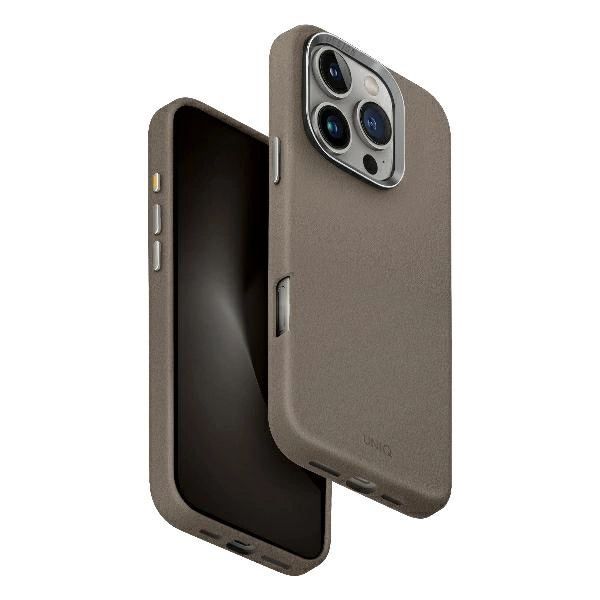Uniq Lyden iPhone 16 Pro 6,3" Magclick uzlādes futrālis pelēks/pelēks pelēks | 6.3" Charging case...