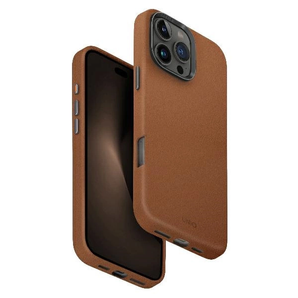 Uniq Lyden case iPhone 16 Pro Max 6.9" Magclick Charging caramel/caramel