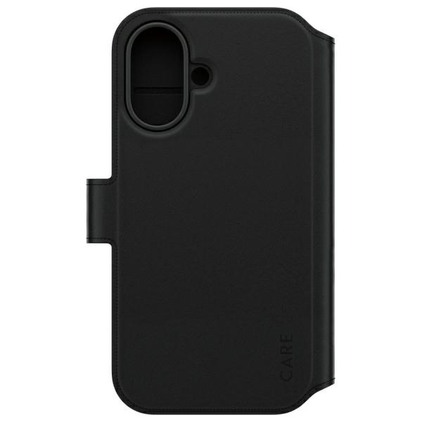PanzerGlass iPhone 16 Wallet Case CARE Feature Tango 2in1 MagSafe, Black