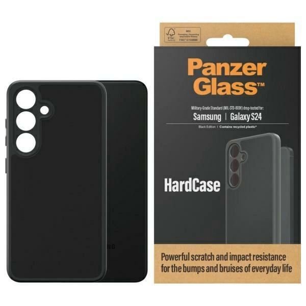 PanzerGlass HardCase Sam S24 S921 Militārā klase melns/ melns 1219 | Military grade black/black