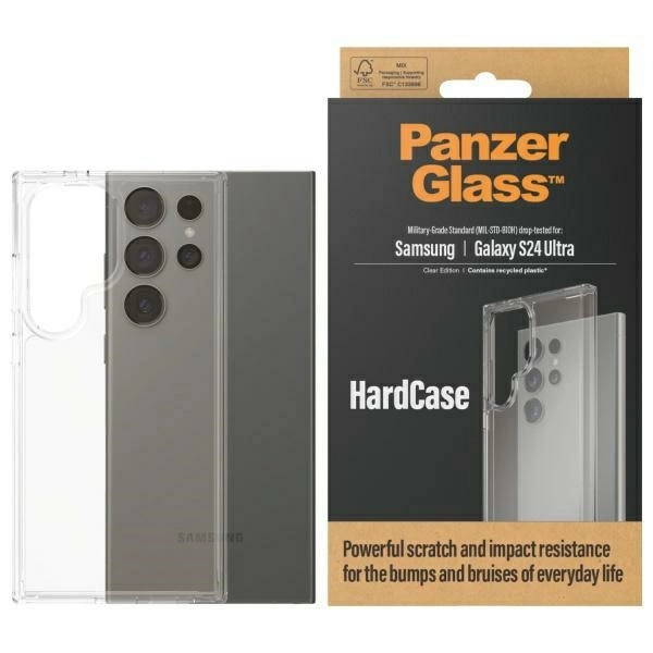 PanzerGlass HardCase Sam S24 Ultra S928 Militārās klases caurspīdīgs 1215 | Military grade transparent