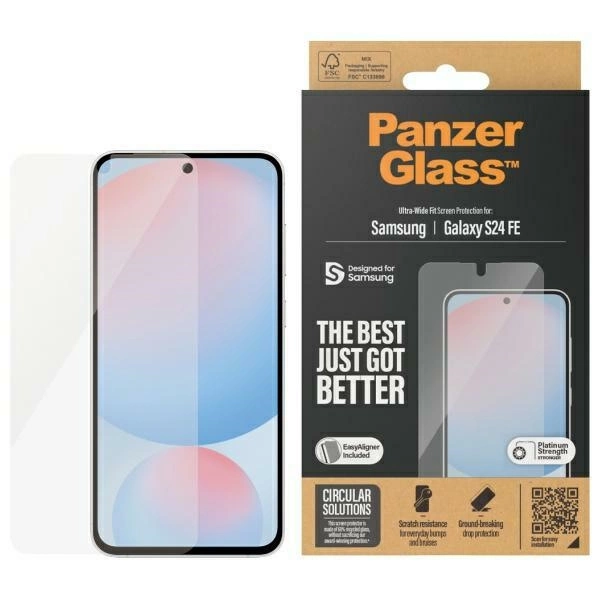 PanzerGlass Ultra-Wide Fit Sam S23 FE S711 Screen Protection 7378
