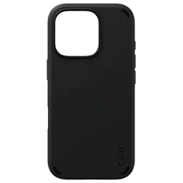 PanzerGlass iPhone 16 Pro vāciņš CARE Feature Double Defense, melns